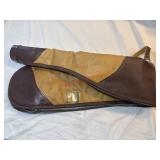46in Leather Firearm Soft Case Fault Zipper