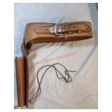 Vintage Bucheimer Leather Revolver Holster 37in