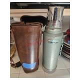 Stanley Thermos and holder