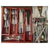 Flatware in this drawer (kitchen)