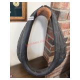 Vintage horse collar  (living room)