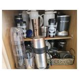 Nutri Bullet and Travel Mugs, more (kitchen)