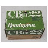 400 Rounds Remington CBee22 Short Copper Coated