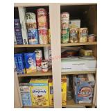 Top 3 Shelves in this cupboard (kitchen)