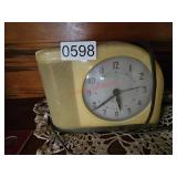Vintage analog clock - living room
