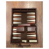 vintage  backgammon set (downstairs right