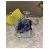 Glass Angel Ornament             (Downstairs left