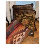 Decorative Throw Pillows lot
