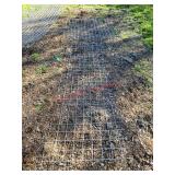Two different sized pieces of wire panel - goat