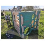 Little Tikes plastic play structure, some damage-