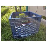 Alpenrose milk crate - goat pen