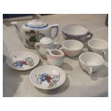 Mini Vtg Tea Set Children's see photos of chips