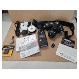 Nikon 6006 camera with accessories- living room