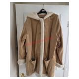 Wilson Leather Hooded Jacket (upstairs center)