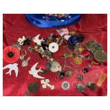 Pins Charms and more Coin Purse lot