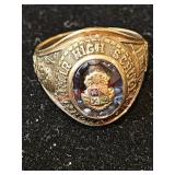 Size six 10 k class ring from Huston Lamar High
