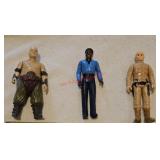 Star Wars action figures- downstairs right