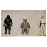 Star Wars action figures- downstairs right