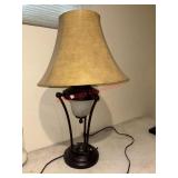Animal Hide Shade Decorative Table Lamp