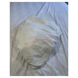 King size bedding (downstairs right)
