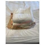 Mixed lot of sheets (downstairs right)