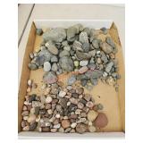 Collected rocks - mustang garage