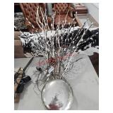 Vase with plant decor- living room