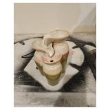 Tabletop ceramic water feature