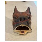 Vtg Boxer Ashtray              (Downstairs right