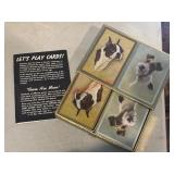 VTG Dog Playing Cards              (Downstairs