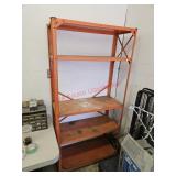 Light duty metal shelf, some dents - mustang
