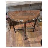 Vintage Half moon table (Downstairs left bedroom)