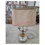 Vintage table lamp- living room