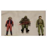 Star Wars action figures- downstairs right