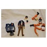 Power droid and broken Star Wars action figures-