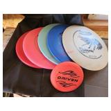 Innova disc golf discs - shed by playground