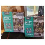 Mist cooling kits - shed by playground