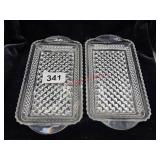Crystal Trays (Left downstairs)
