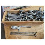 Large nails, gate hinges, and more- shop