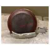 Metal Spur Coaster holder Set