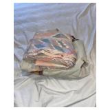 Twin size fitted sheet lot (downstairs right )