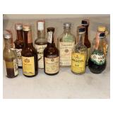 Vintage mini Bottles Lot             (Downstairs