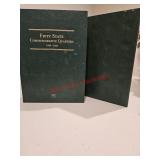 Fifty state commemorative quarters book partially