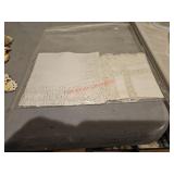 Vintage lace hankiesDownstairs left