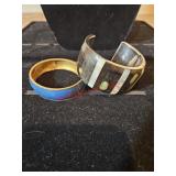 Two Cuff bracelet Lot