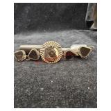 Hand carved out of ebony wood and placed on