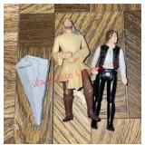 vintage STAR WARS FIGURE LOT (Downstairs right )