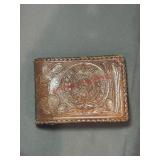 Hand Tooled Leather Wallet