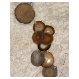 Natural Agate Slice Windchime