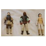 Star Wars action figures- downstairs right